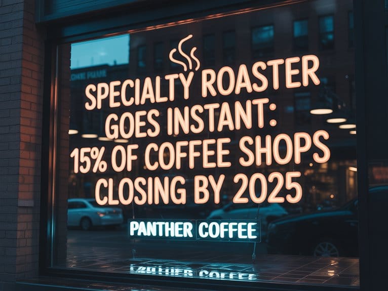 instant coffee industry disruption