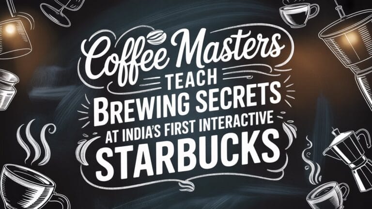 Starbucks Abandons Traditional Model With Interactive Coffee Experience in Hyderabad 2 interactive coffee experience hyderabad