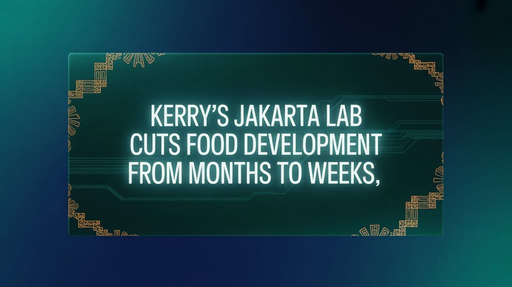 Kerry's Bold Jakarta RD&A Expansion Challenges Traditional Food Innovation Across Southeast Asia 2 kerry s jakarta food revolution