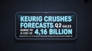 keurig dr pepper surprises investors