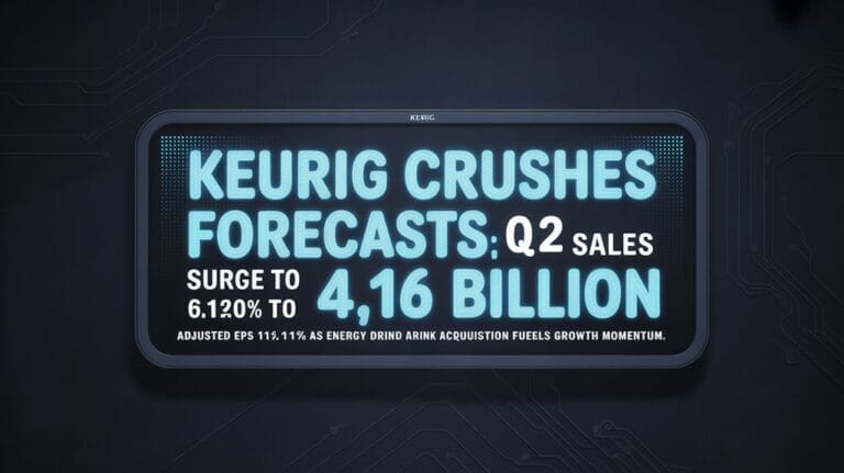 keurig dr pepper surprises investors