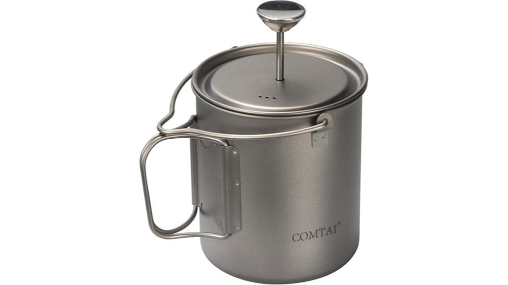 lightweight camping coffee brewer