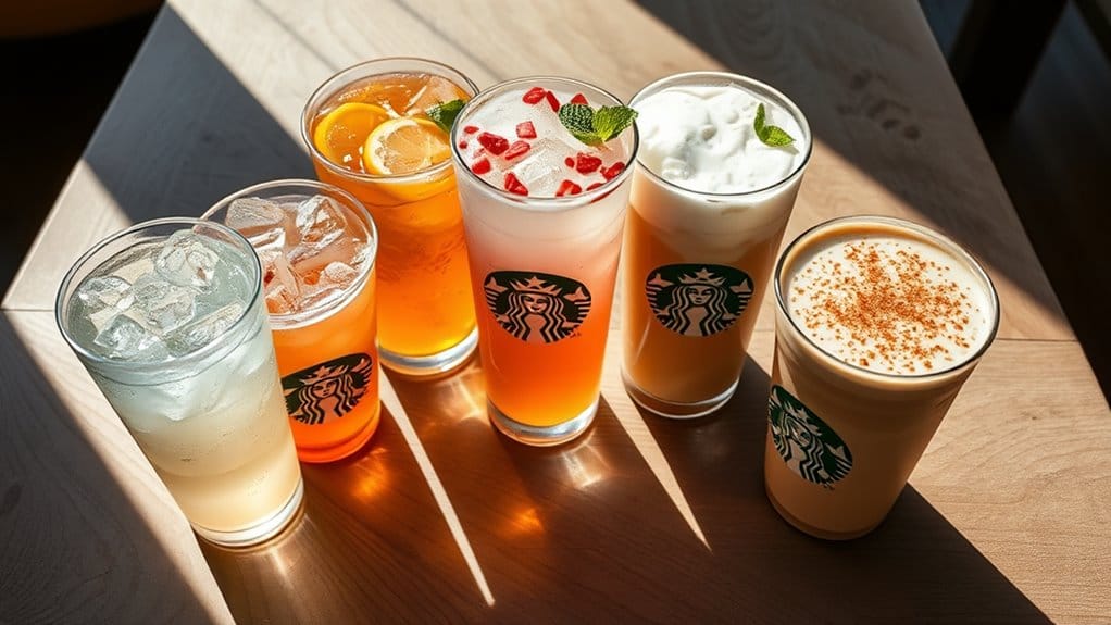 low calorie starbucks options