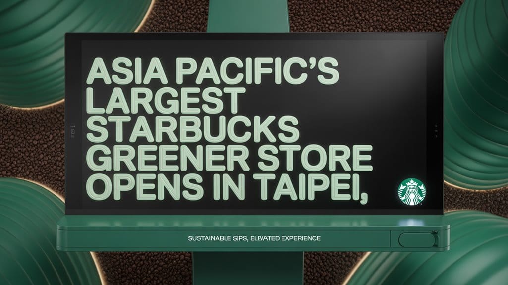 Starbucks Bets Everything on Massive Taiwan Reserve Store to Reignite Premium Coffee Dreams 8 massive taiwan reserve store