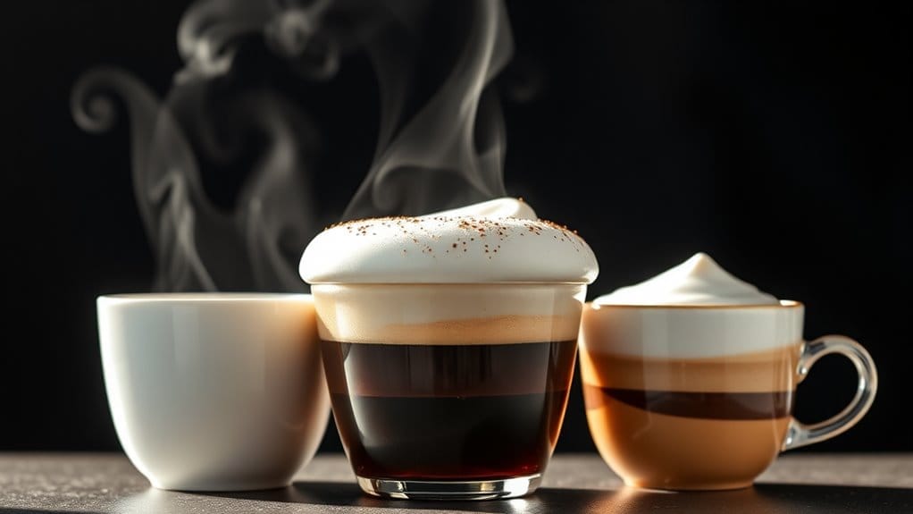 milk foam texture dynamics