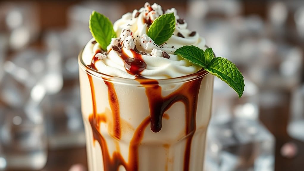 minty white chocolate espresso