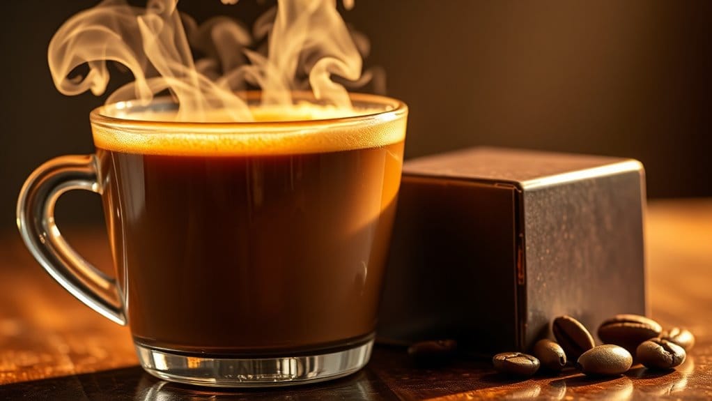 mocha coffee milk chocolate