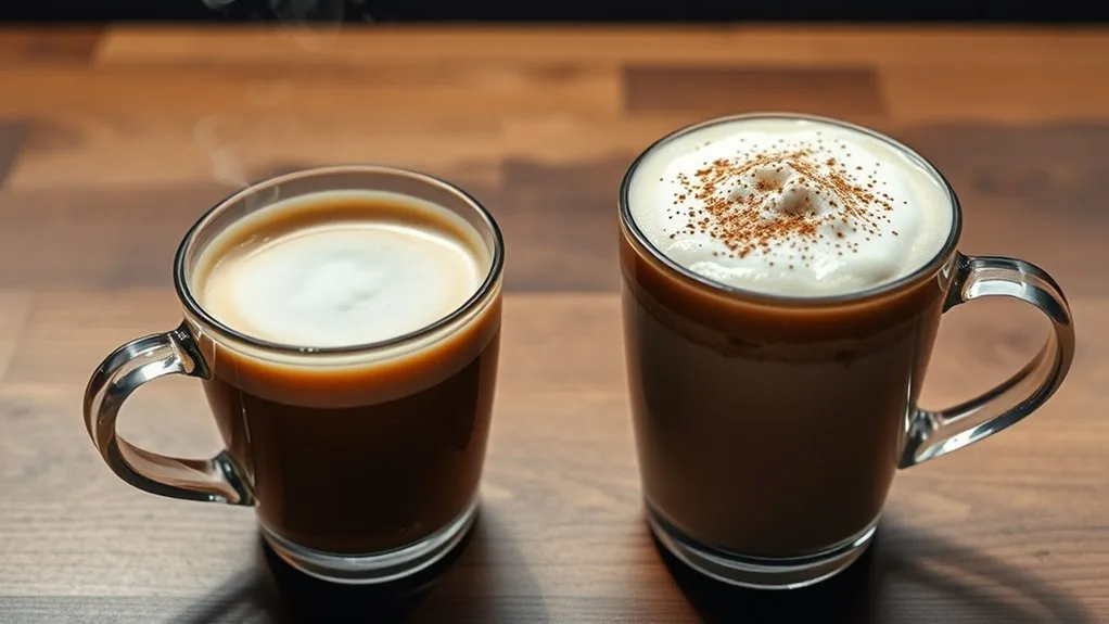 mocha versus white mocha