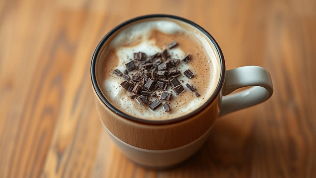 mochaccino coffee chocolate tradition