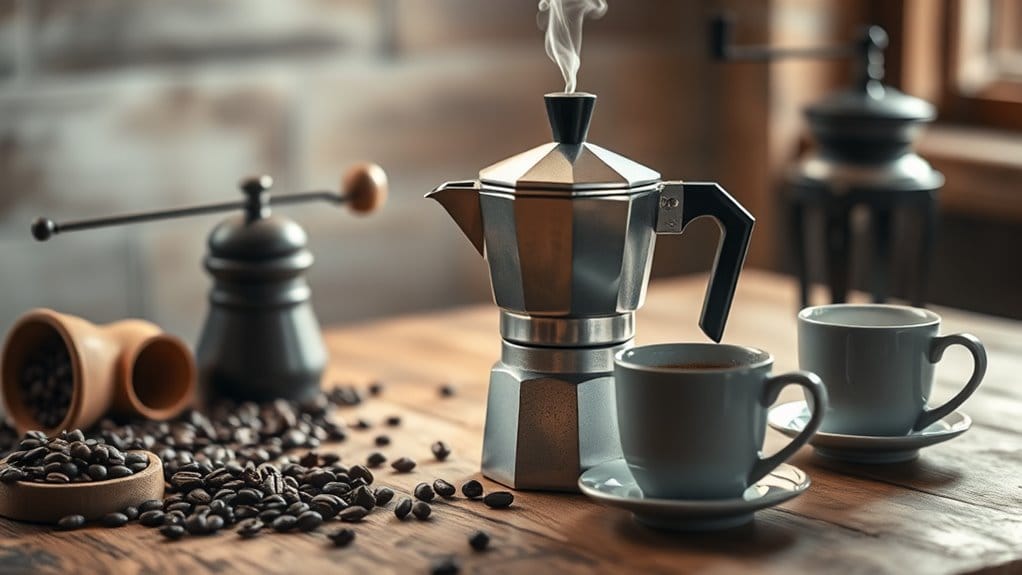 moka pot coffee tips