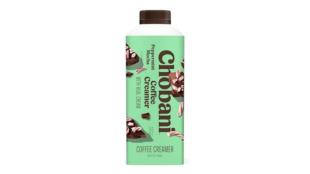 peppermint mocha coffee creamer