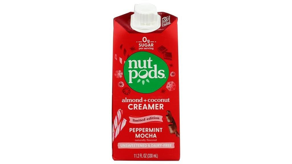 peppermint mocha dairy free creamer