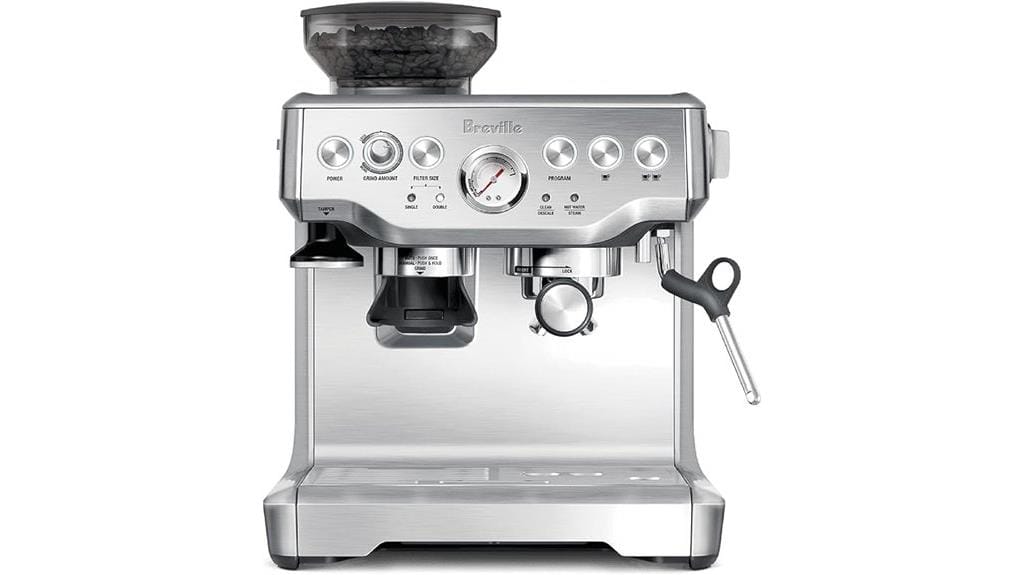 premium stainless steel espresso