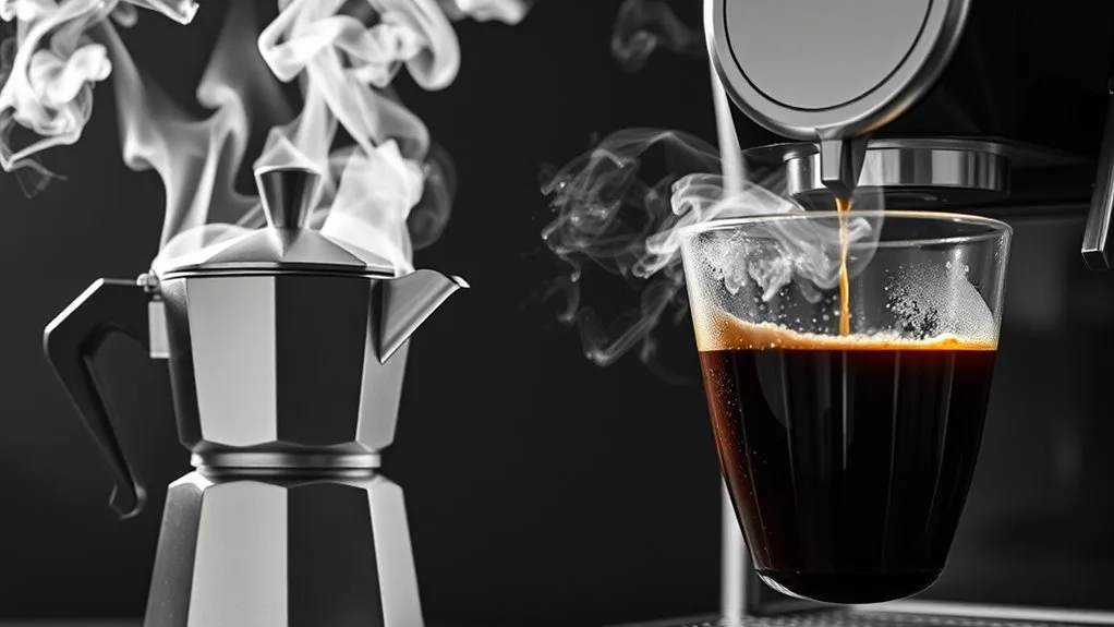 pressure impacts coffee extraction