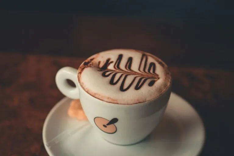 quick white chocolate latte