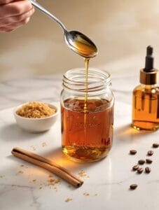 rich brown sugar syrup
