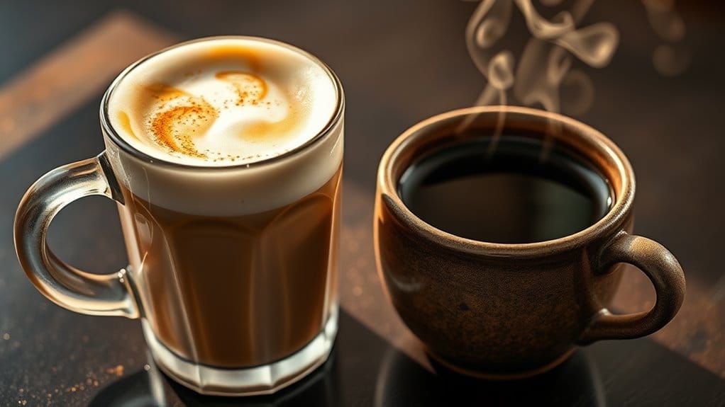 sipping sensations lattes vs coffee