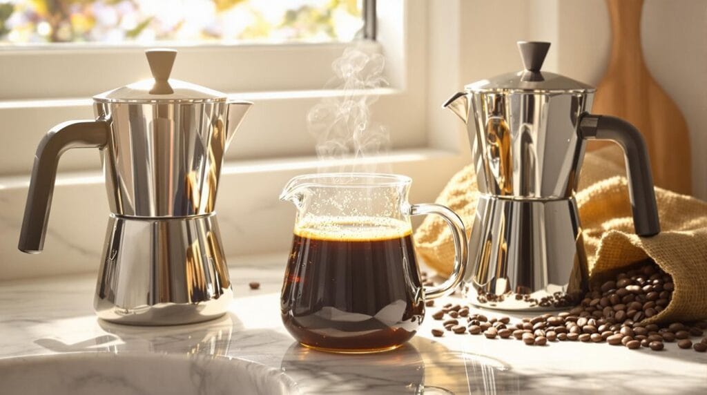 stainless steel coffee makers