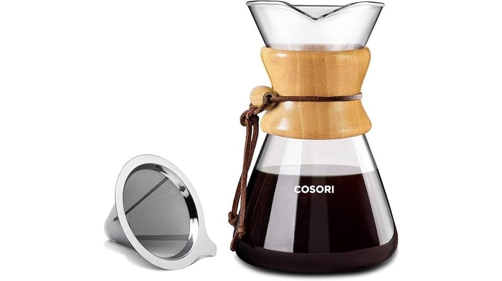 The 4 Best Plastic-Free Coffee Makers - 2024's Eco-Conscious Picks 10 stainless steel pour over