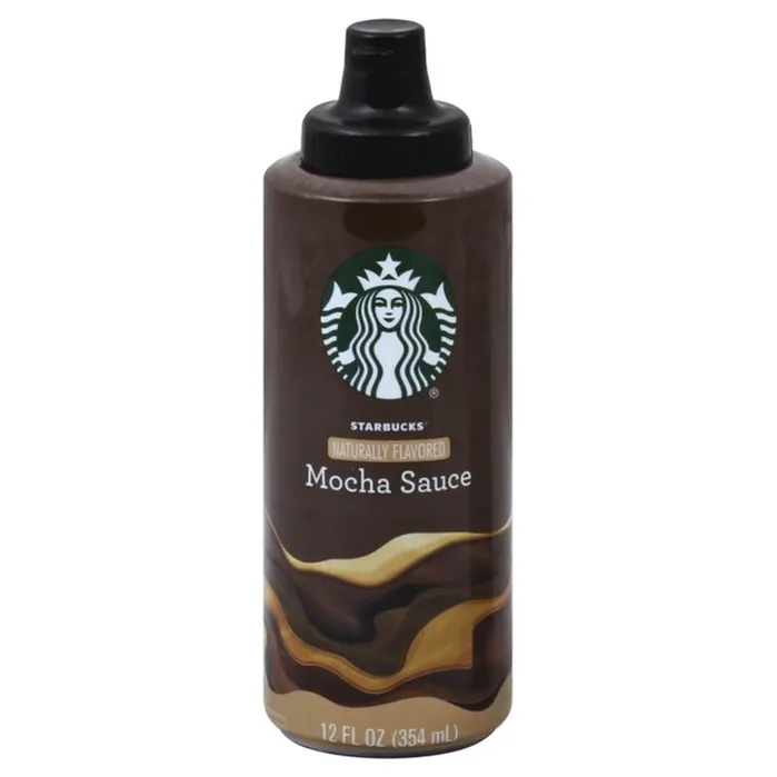 10 Shocking Facts About Starbucks Mocha Sauce Nutrition 7 Starbucks Mocha Sauce bottle 12 fl oz showing packaging for nutrition and sugar content analysis