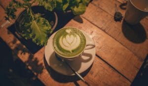 starbucks matcha latte caffeine information