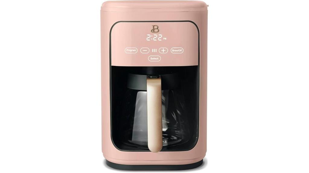 stylish programmable coffee maker