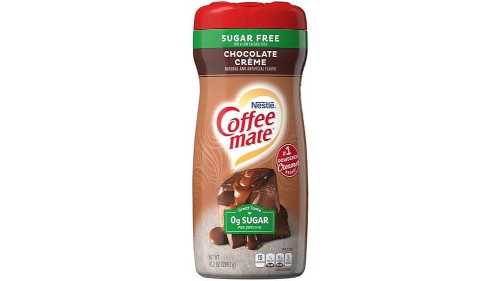 sugar free chocolate creamer