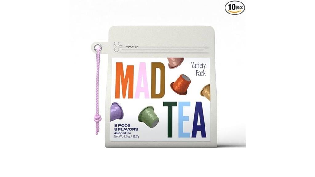 tea powder pod assortment