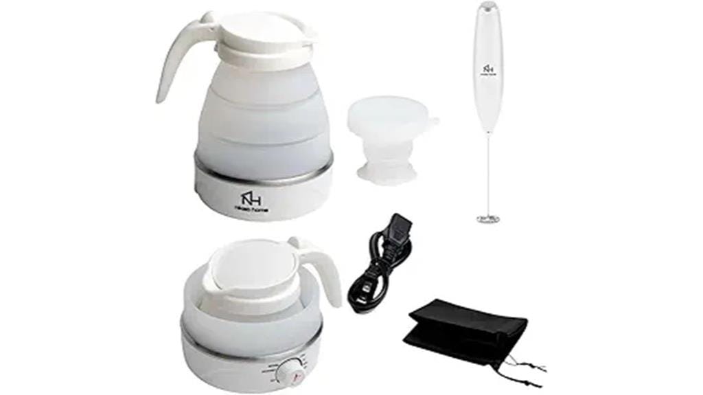 travel friendly electric kettle