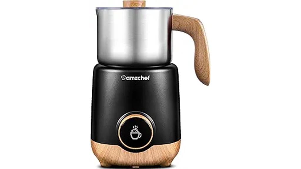 versatile stainless steel frother