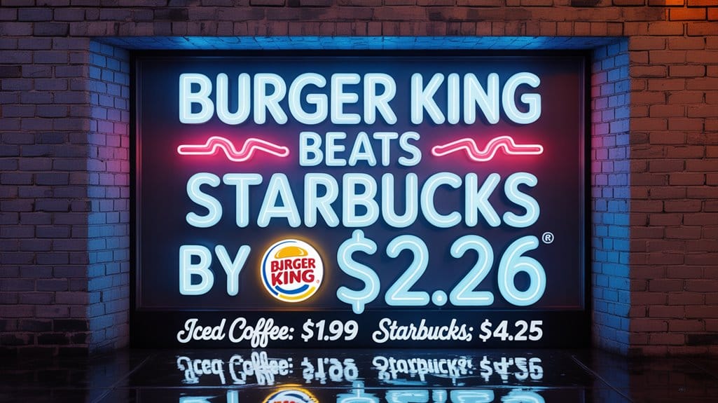 affordable iced coffee surprise