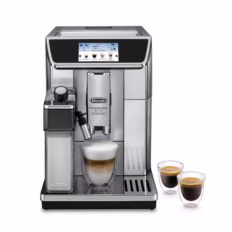Best DeLonghi Espresso Machine Picks That Actually Deliver 2026 29 DeLonghi Primadonna Elite automatic coffee machine with a large color touchscreen, often rated as the best DeLonghi espresso machine for premium features.