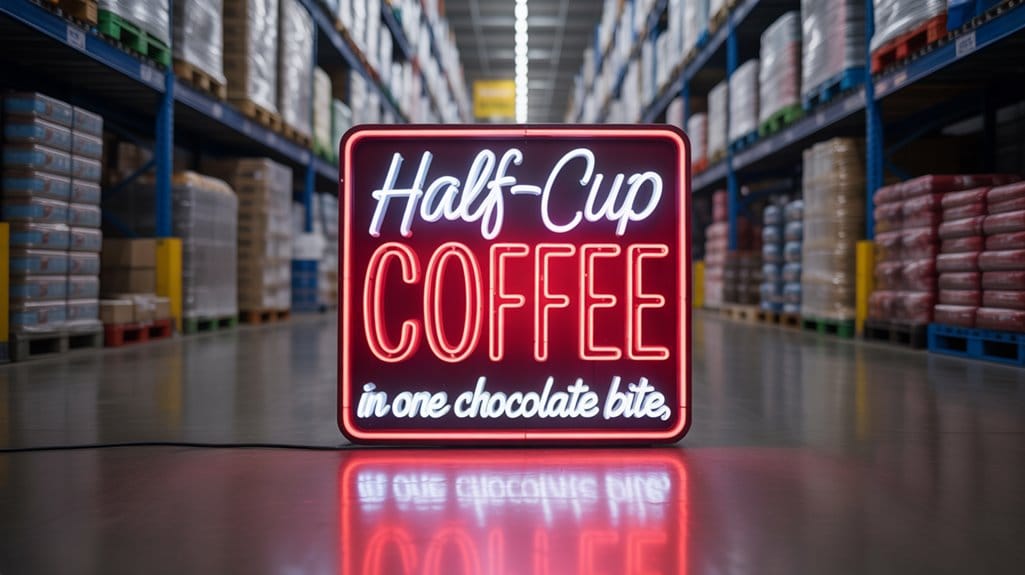 caffeinated chocolate now available