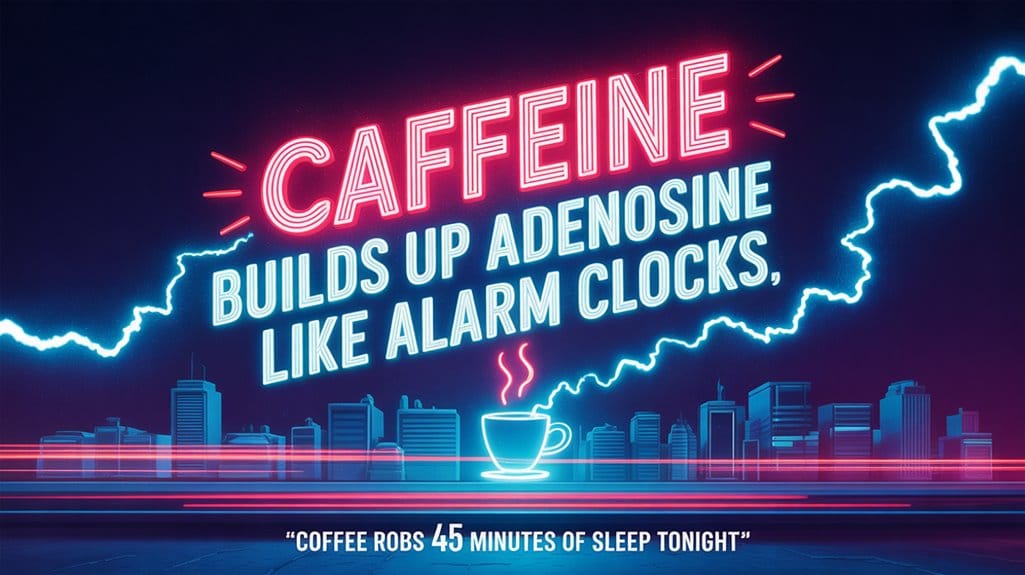 caffeine disrupts sleep patterns