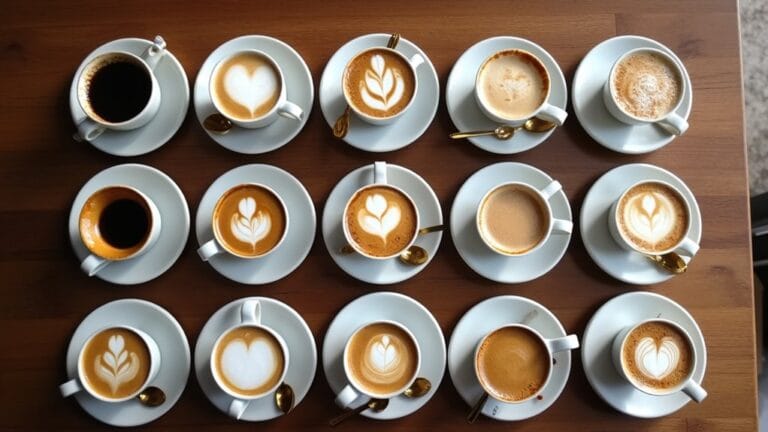 coffee drink types explained