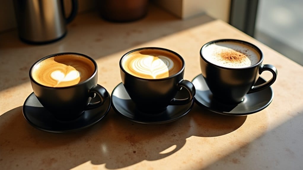 coffee with milk variations