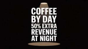 daytime coffee nighttime wine