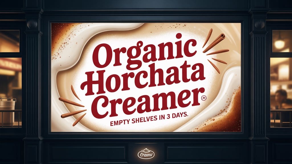 organic coffee creamers innovation