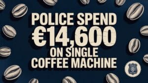 police coffee machine controversy