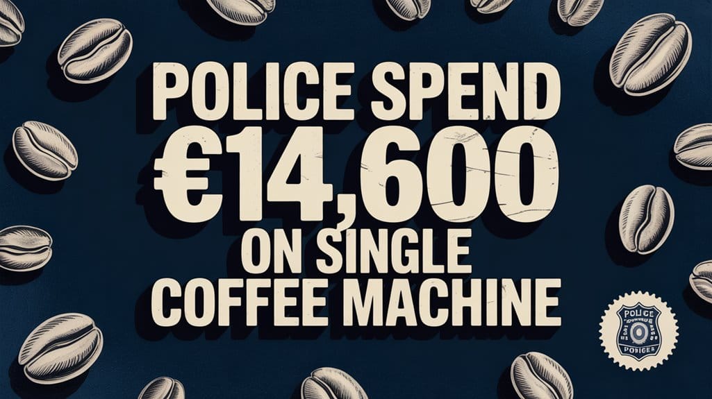 police coffee machine controversy