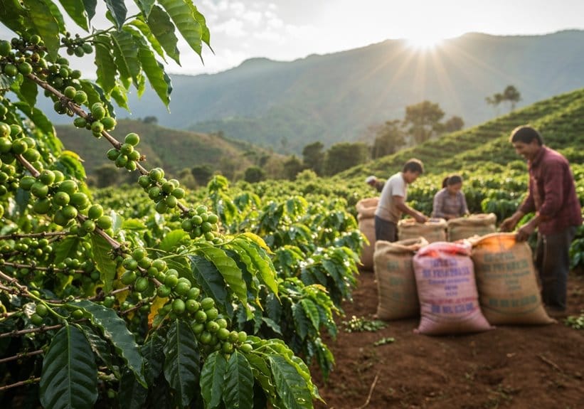 coffee directly from growers