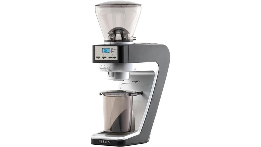 coffee grinder with conical burrs