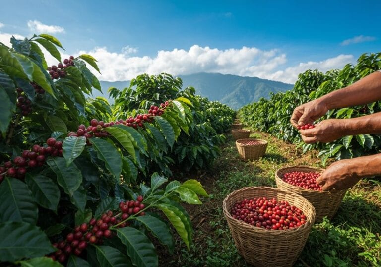 coffee harvesting techniques explained