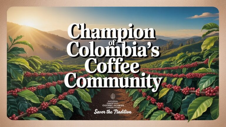 colombia mourns coffee advocate