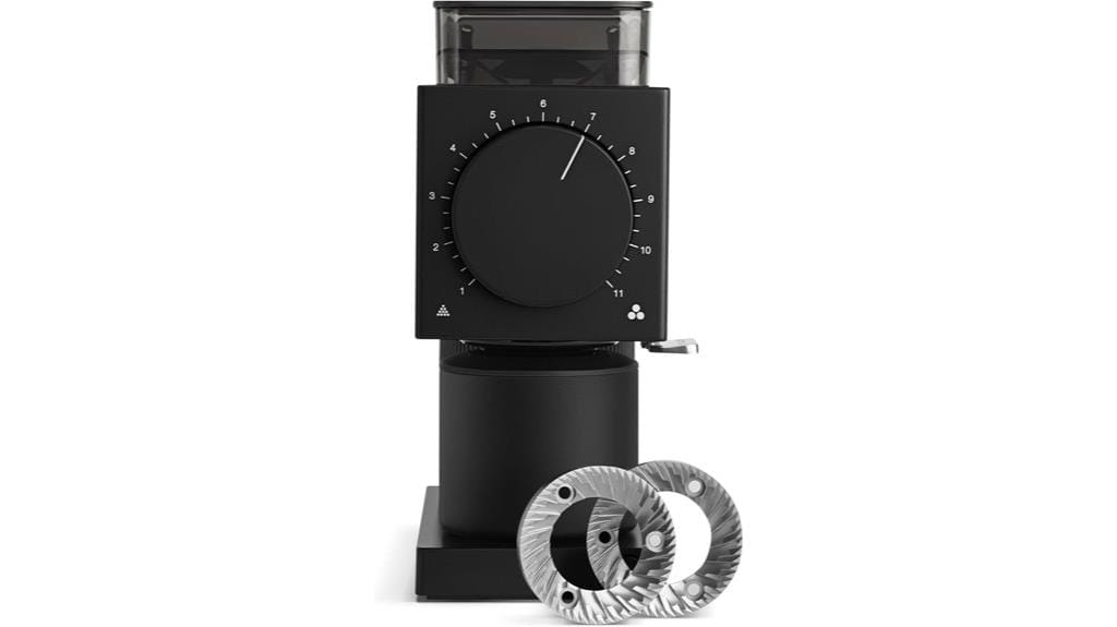 electric grinder with settings