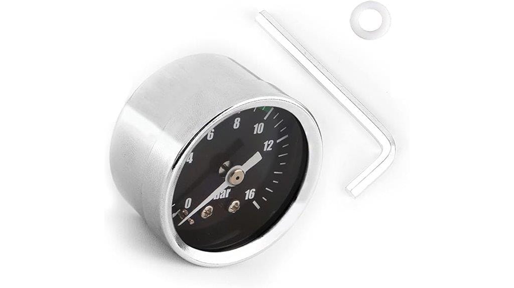 espresso machine pressure gauge