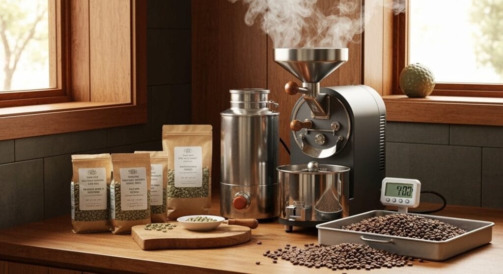 home coffee roasting tips
