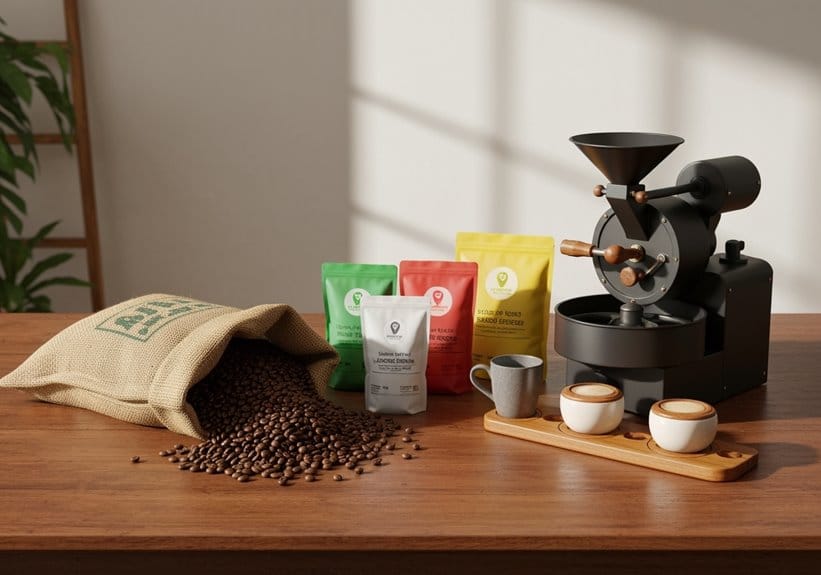 launch a coffee venture