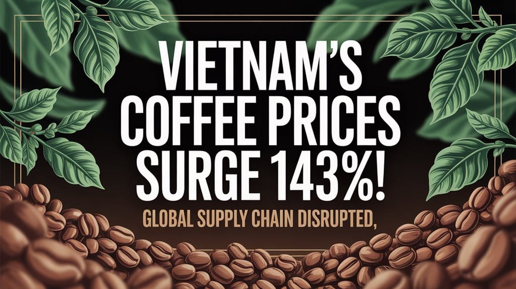 robusta prices surge dramatically