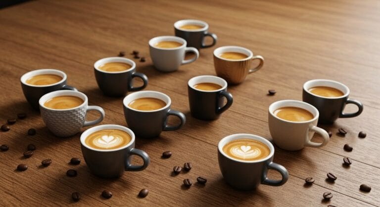 stylish functional espresso cups